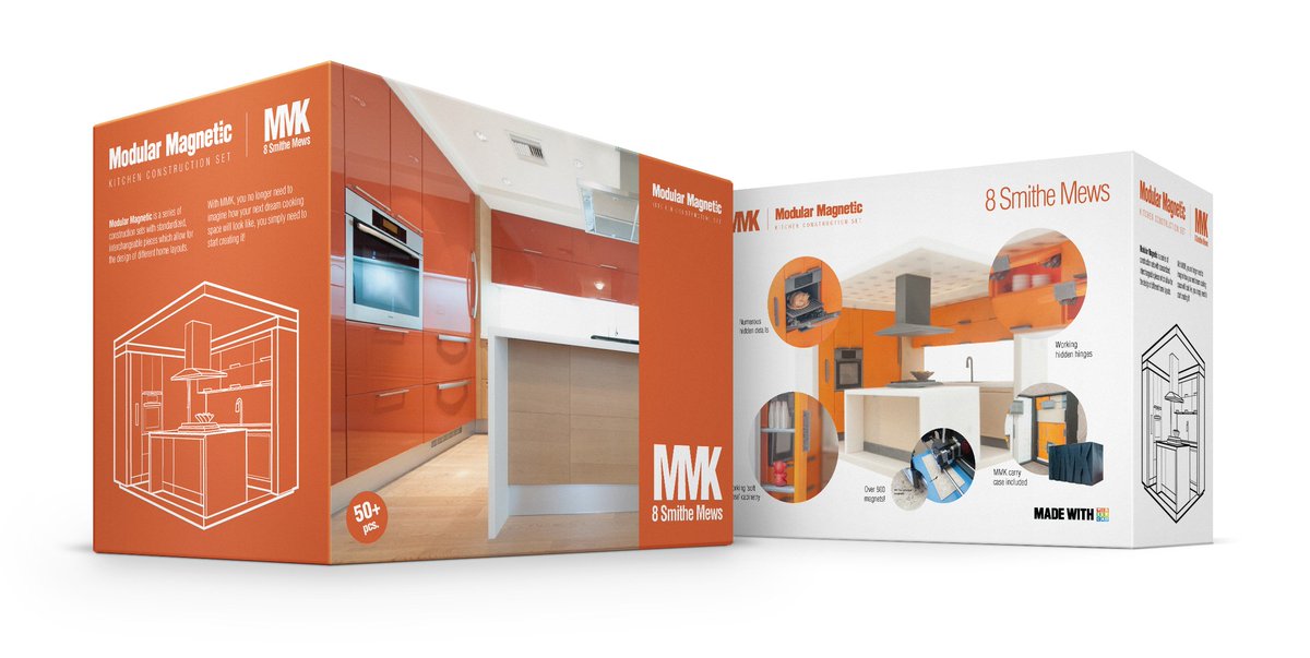 ModularMagnetic's tweet photo. #packagingdesign #3dprinting @threefiftyneuro @tinkercad @makerbot #playset #interiordesign #architecture https://t.co/VpWfedU03c