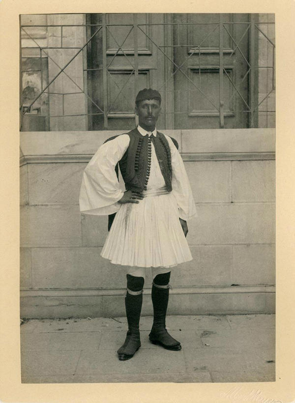 GRphotohistory's tweet photo. #OTD 120 years since the 1896 Games
 #SpyrosLouis @TheBenakiMuseum by #AlbertMeyer #MARATHON https://t.co/JhpZioyqCo