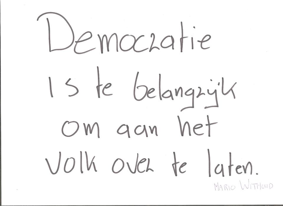 Van de knuppel en het hoenderhok ;-)