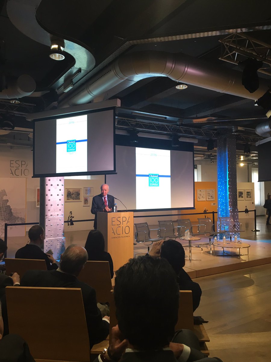 Un honor estar en el ranking de "100 Economics Leader for Tomorrow" de <a href="/choiseul_es/">Instituto Choiseul E</a> en <a href="/fundacionTef/">Fundación Telefónica</a>