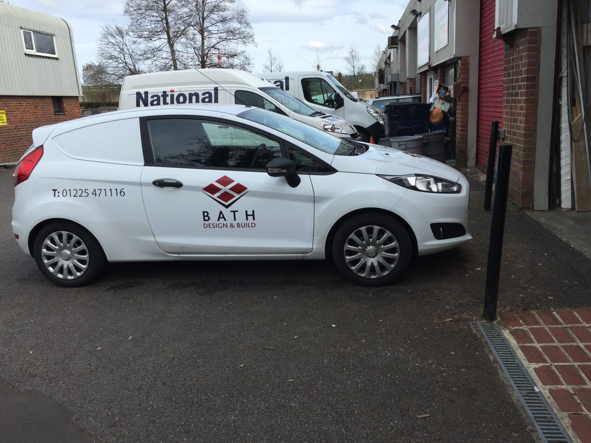 BathDesignBuild's tweet image. Cheeky new van #shiny! ow.ly/10lr3T
