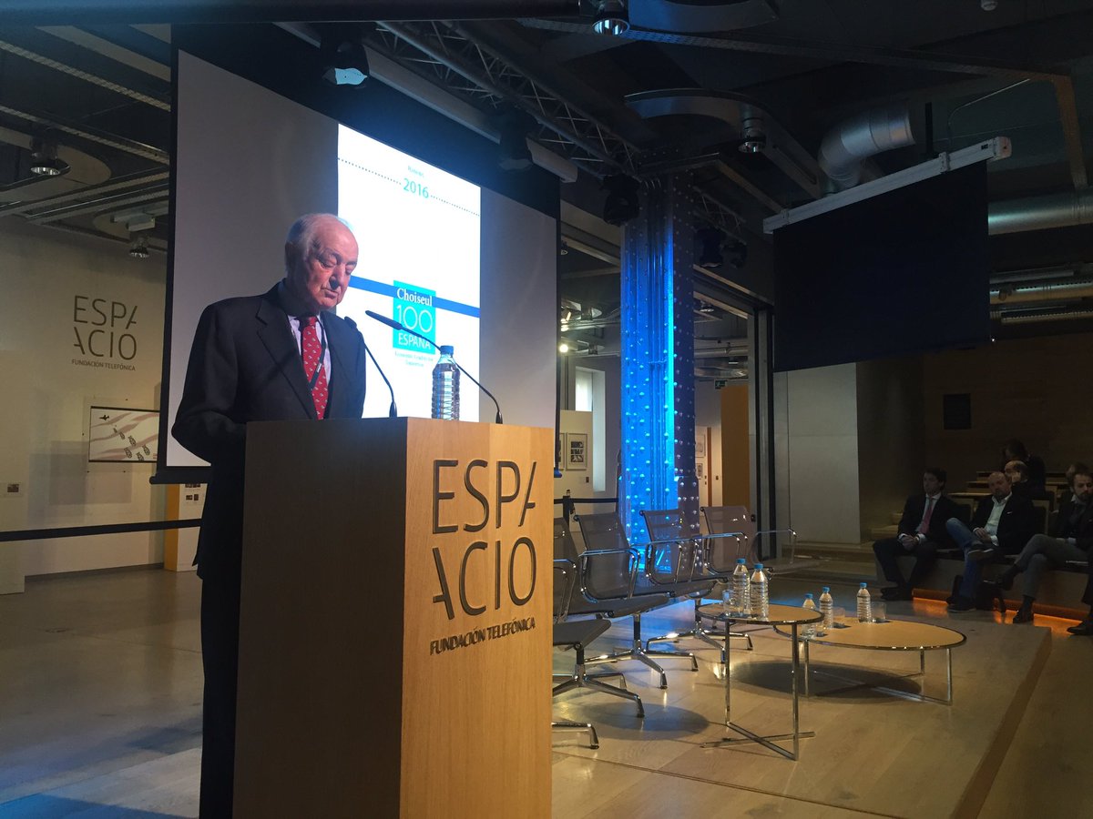 En la presentación del ranking Economic Leaders for Tomorrow en España de <a href="/choiseul_es/">Instituto Choiseul E</a> choiseul.es/images/stories…