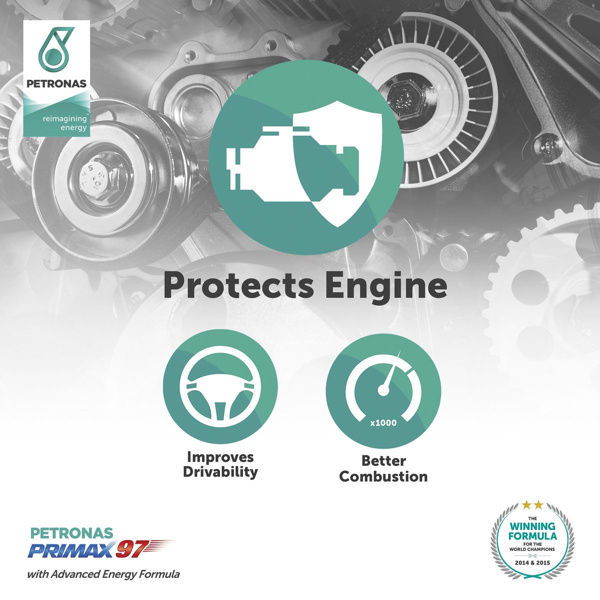 Petronasbrands's tweet photo. Discover how Primax 97 protects your engine! Visit https://t.co/XSMP5Qt3RI to know more. #PrimaxAcceleration https://t.co/0PktOraP7n