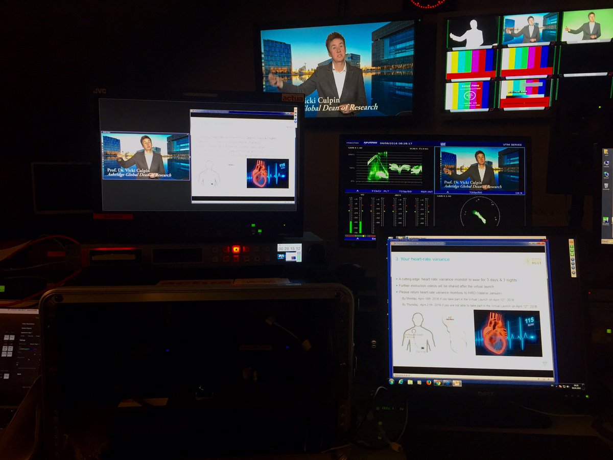 Actua studio: Live presentation streamed on Gotomeeting for Ashridge Executive Education #livestreaming #webinar