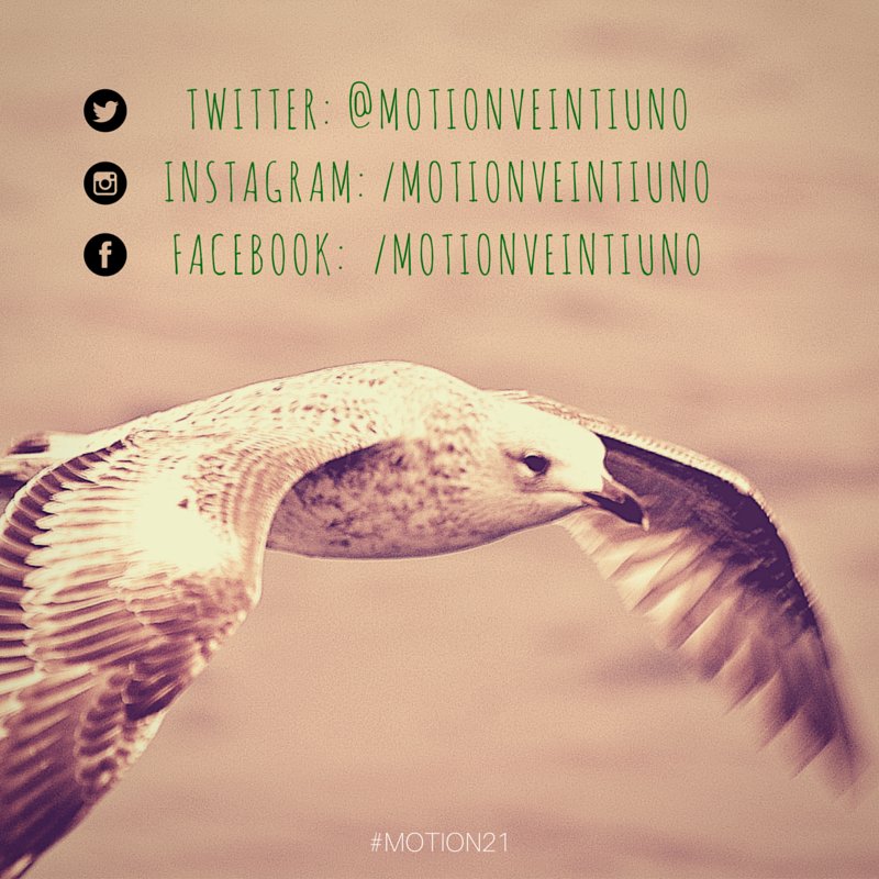 MotionVeintiuno's tweet photo. #Motion21 Connect with us on social media: https://t.co/cSbGyNJEYV
