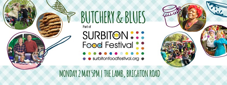 On 2 May, join <a href="/SurbitonButcher/">Jennings Butchers</a> &amp; <a href="/joecorbinmusic/">Joe Corbin</a> for some #butchery &amp; blues <a href="/LambSurbiton/">Lamb Surbiton</a> from 5pm #SurbitonFood