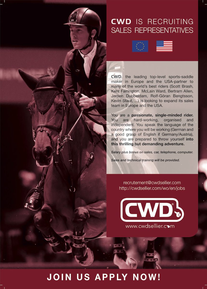 #Job We're looking to expand our sales team in Europe and the USA! Apply now » cwdsellier.com/wo/en/jobs/vie…