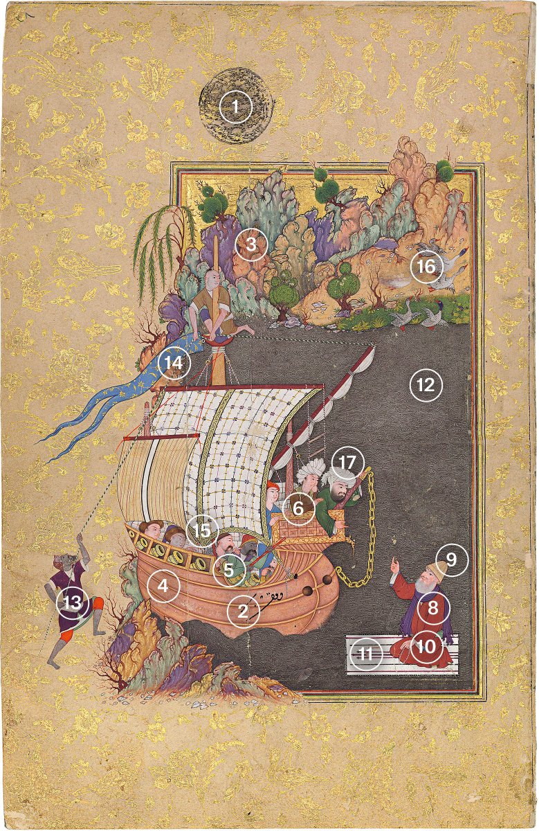 ChristiesInc's tweet image. Decoded: 17 things an expert can tell us about this Persian manuscript painting ow.ly/10jcmb