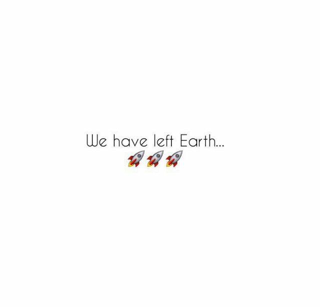 TebogoBabi's tweet photo. We have left Earth https://t.co/clvQoIbwX9
