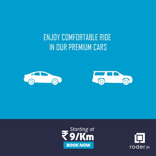 roderindia's tweet photo. Enjoy the #luxury at the most #economical prices. Book your #Roder today and get special #deals. #chaltekya #taxi https://t.co/nmi1ozX5wA