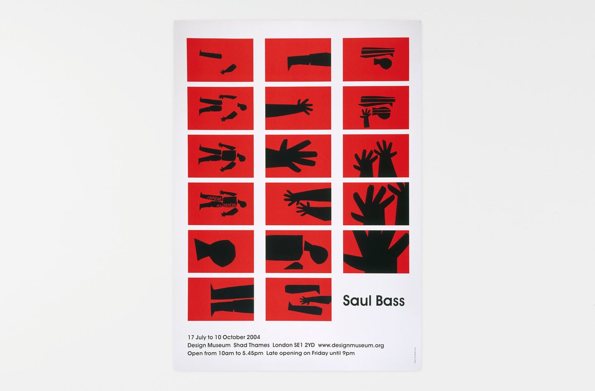 DesignMuseum's tweet photo. 'Design is thinking made visual.' - Saul Bass died #onthisday in 1996. #DesignandDesigners https://t.co/KbLDedKO70