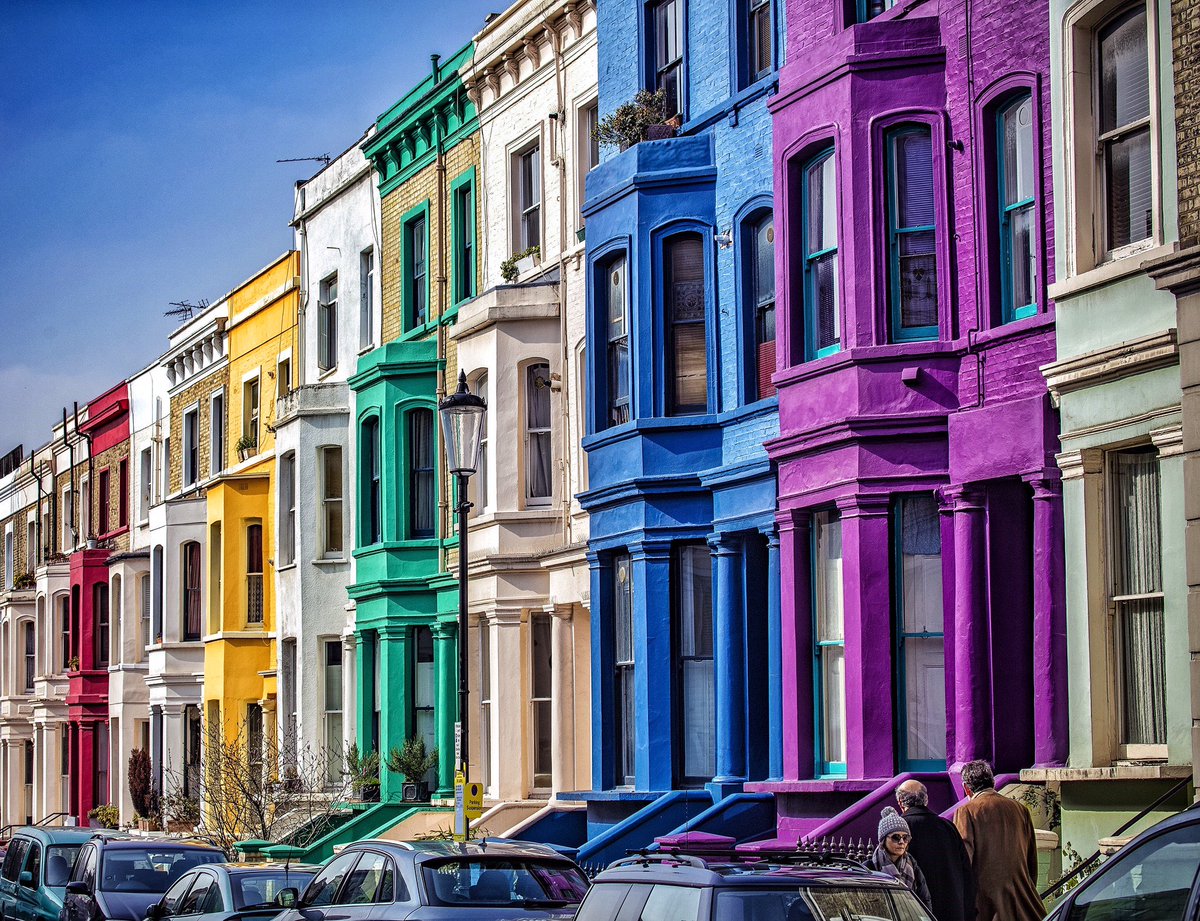 CanonUKandIE's tweet photo. A Wednesday morning colour pop, courtesy of @levanterman. Which house would you want to live in? https://t.co/7NR493xm0K