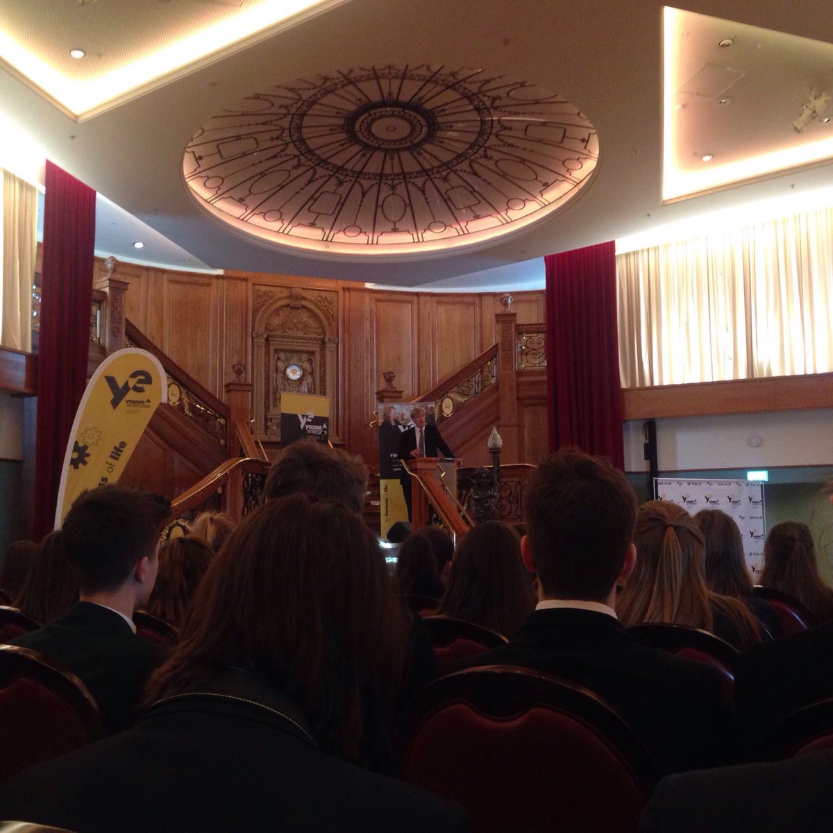EsperoYe's tweet photo. Loving the @YE_NI  event in the Titanic Centre today ☺ https://t.co/5Zt6F9qgk8