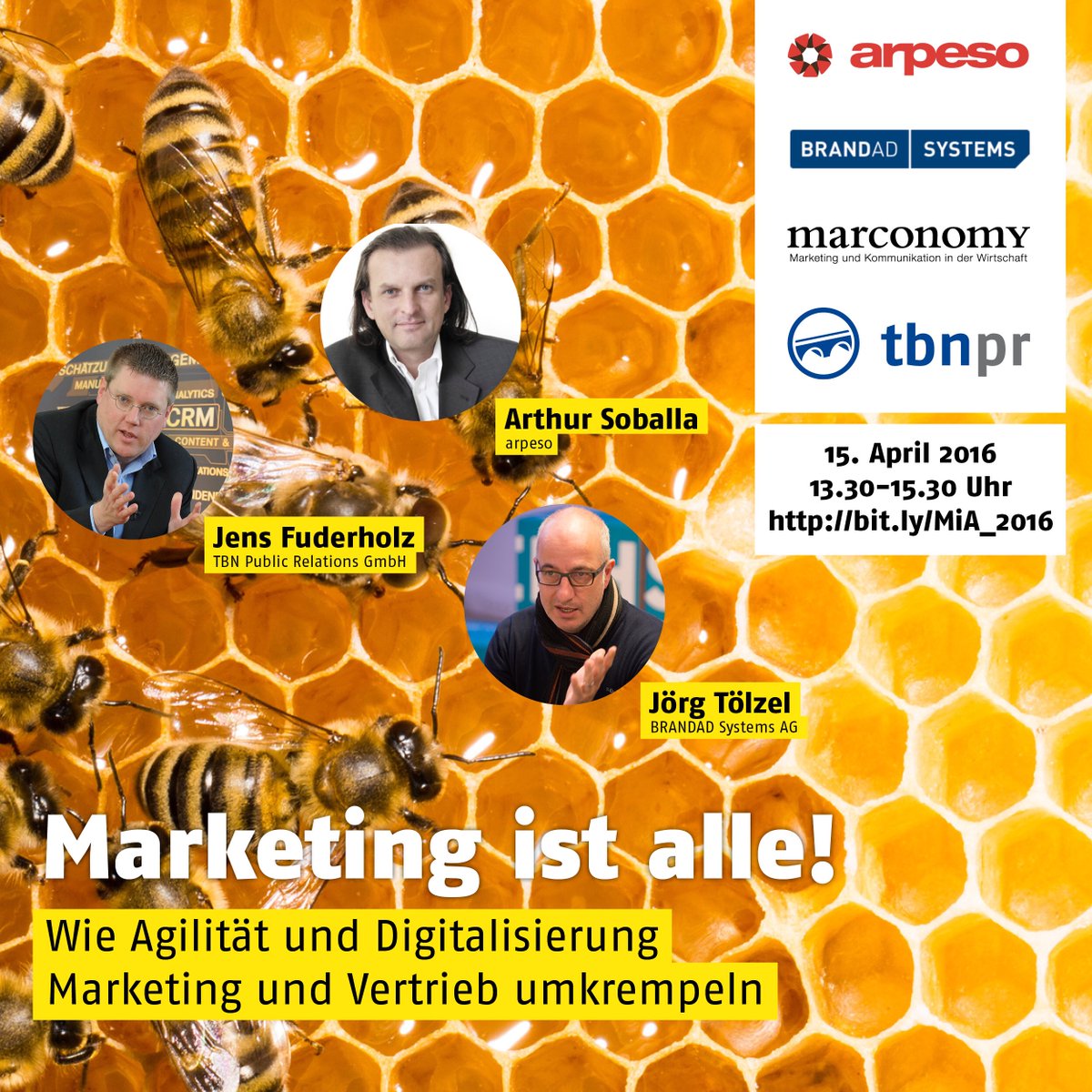 nuedigital's tweet photo. Marketing ist alle! Wie #Agilität
u. Digitalisierung Marketing u. Vertrieb umkrempeln #NUEWW https://t.co/0kSCUXEr8I https://t.co/jlvQQ1QHVm