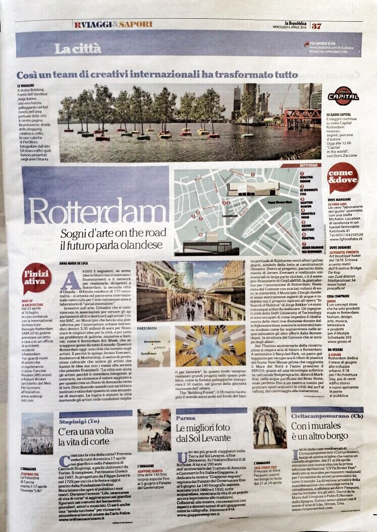 <a href="/RdamPartners/">Rotterdam Partners</a> <a href="/wakeupinit/">Wake up in It</a> <a href="/MothershipART/">Mothership</a> #Rotterdam #art and #architecture of the future #travel @repubblicait