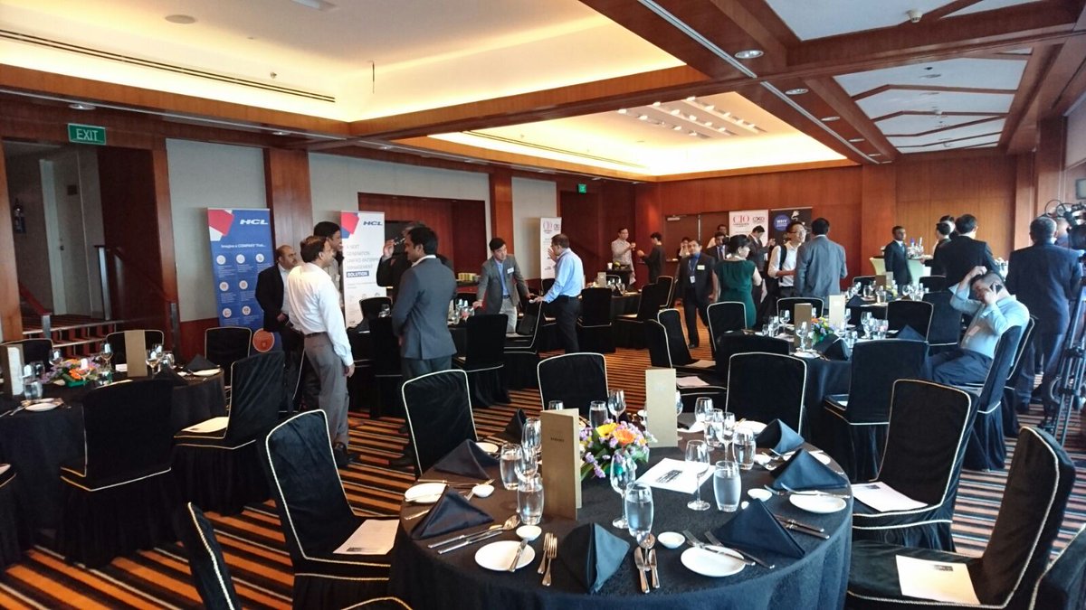 HCLScribes's tweet image. #DecipheringDigitalDisruption #HCLCIOConclave is all set to get started! Follow this space to get live updates