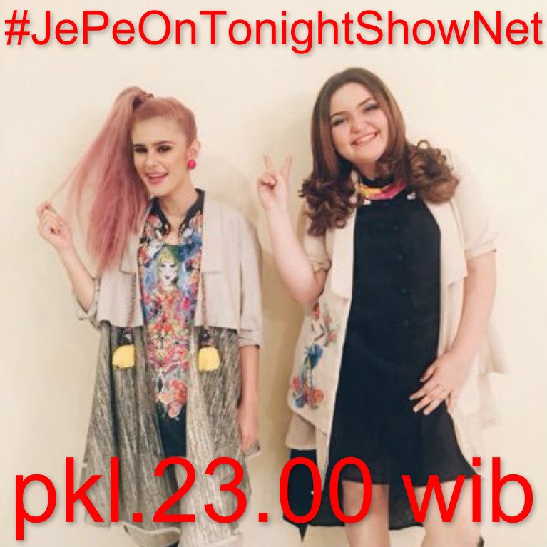 don't miss it peeps,, <a href="/JEPEofficial/">JeBe & Petty</a> @iamjebe <a href="/PatreciaLaresa/">Patrecia Sarah</a> #JePeOnTonightShowNet