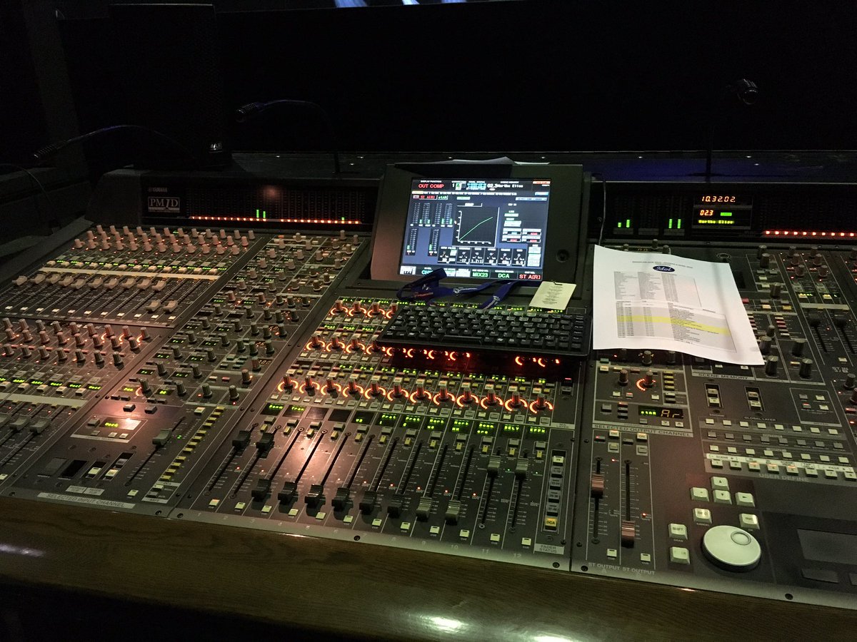 hillerlyd's tweet photo. Met an old friend today. @yamahalivesound #PM1D https://t.co/oH42Y1RZM5