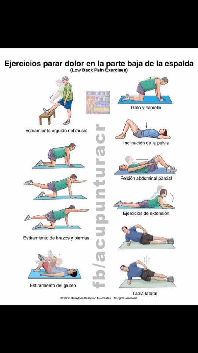 efpresentacion's tweet photo. ¿Dolor lumbar? ¡Ejercita tu musculatura central! https://t.co/eYxdcVMjne