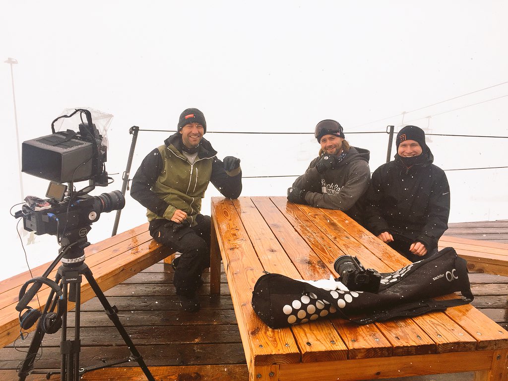 <a href="/snowedleigh/">Ed Leigh</a> bringing the fun! <a href="/billymorgan89/">billy morgan</a> and @NangleVideo gettin it done for BBC