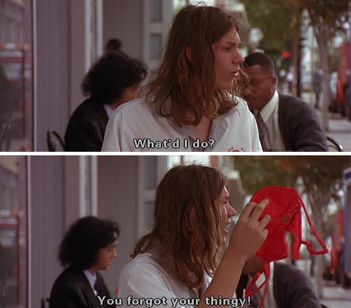 Empire__Records's tweet photo. Eddie: "Hey, you forgot your thingy." https://t.co/eYfQM0WQ7U