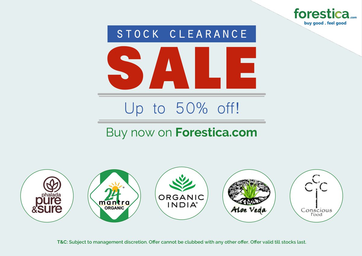 ForesticaIN's tweet photo. Awesome discounts! Stock clearance #sale on https://t.co/aKYQ1fmwmy! https://t.co/pp82p4WLef #BuyGood #FeelGood https://t.co/4tjGz9tqGL