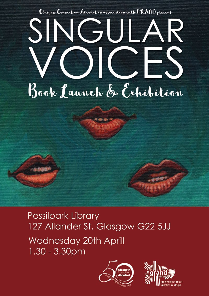GCAglasgow's tweet photo. Singular Voices will be in Posilpark Library on Tues/20th #SingularVoices @gcacommunities https://t.co/A74P72HdnQ