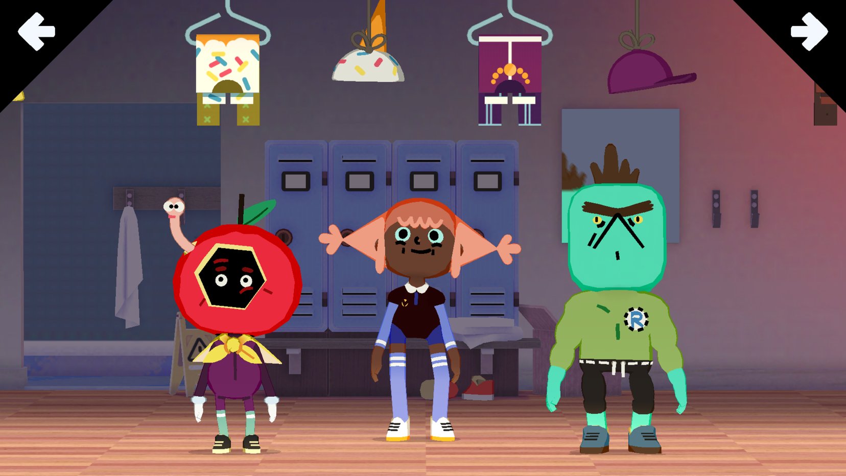 Toca Dance characters