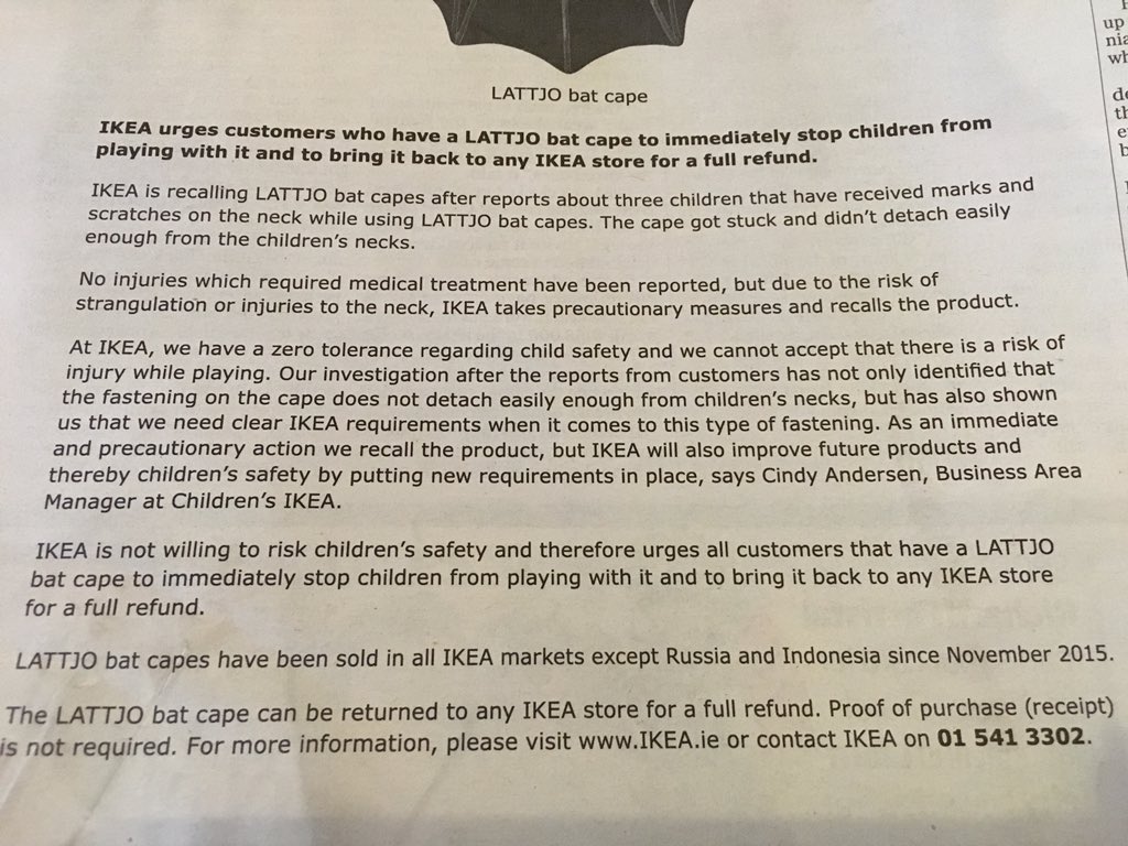 Ana Victoria Mulcahy On Twitter Did You Buy Any Ikea Batcape