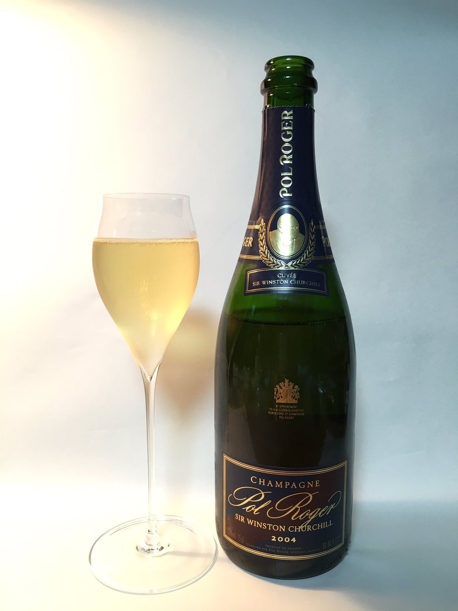 wine_rouken's tweet photo. ポル・ロジェ
サー・ウィンストン・チャーチル2004年。
美味。先日飲んだブラン・ド・ブランに通じる果実らしい美味さを感じる。タイトで厳格な偉大さを備えた2002年とはまた違う美味しさを楽しめる。
#Pol_Roger https://t.co/EF0GYg5Wyz
