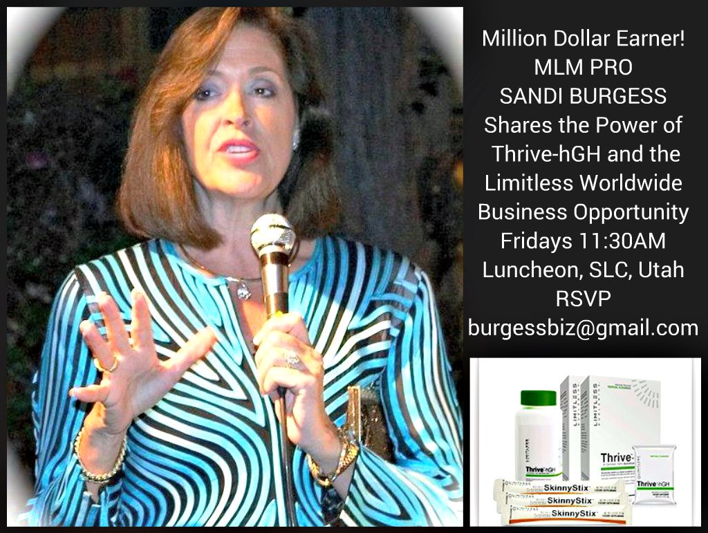 burgessbiz's tweet photo. #thriveHGH #HGH #skinnystix #limitless #limitlessworldwide #fitness #health #wealth https://t.co/P8oIFLS4Hz