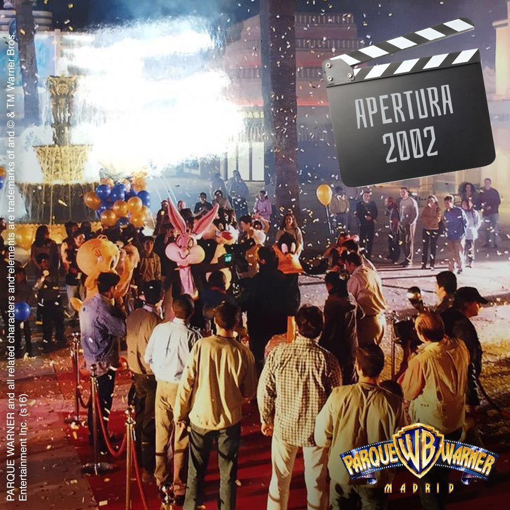 ParqueWarner's tweet photo. 🎉¡Hoy cumplimos años en #ParqueWarner! #14años compartiendo muchas experiencias con vosotros. 📢 https://t.co/c9fxn7DAOt