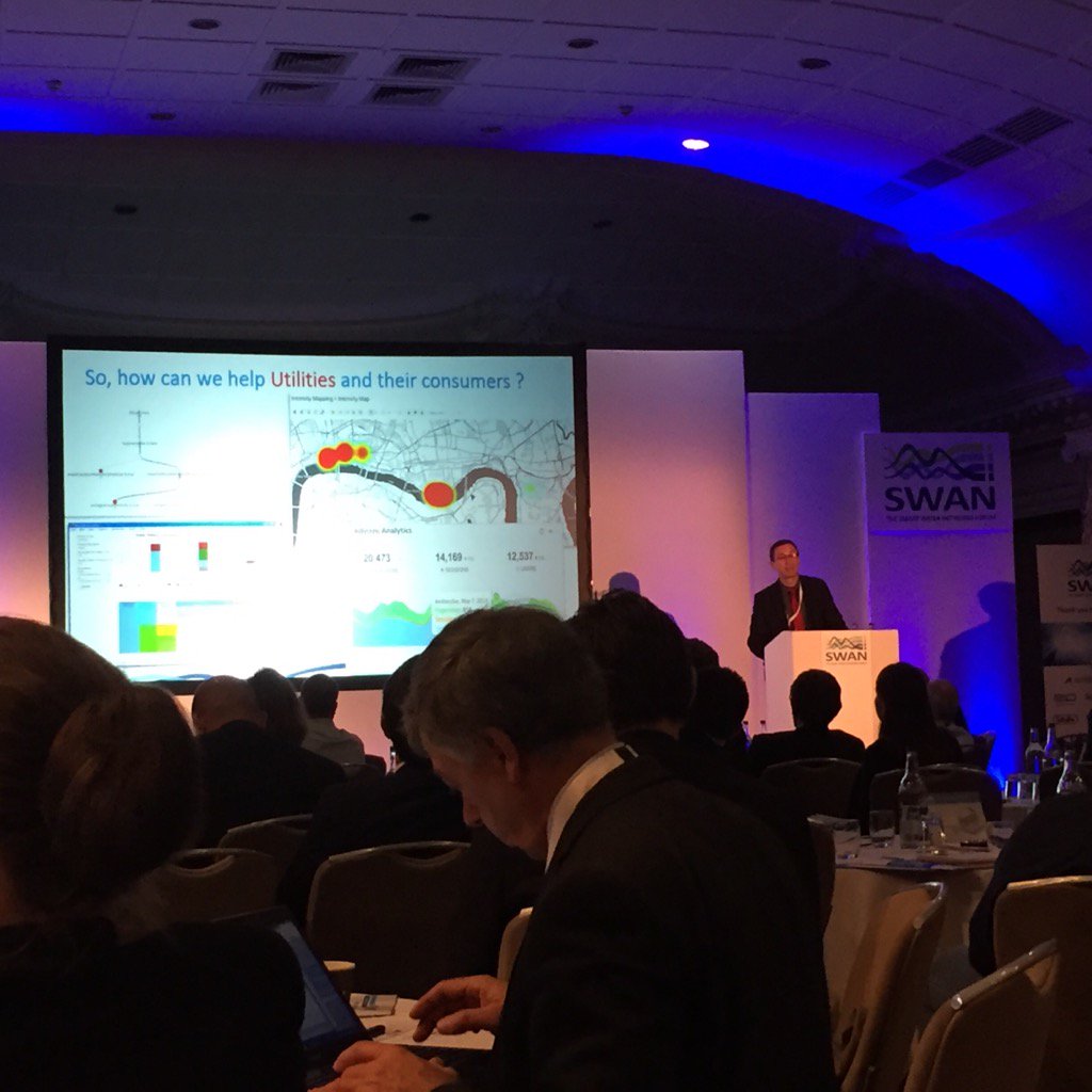 CLaspidou's tweet photo. @H2ODraganSavic presenting at the @SWAN_forum conference 2016 in London @ISSEWATUS @iWIDGET_FP7 https://t.co/3vtUl6ZkNX
