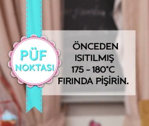 PÜF NOKTASI!
Önceden ısıtılmış 175-180C fırında pişirin. #pastane <a href="/trt1/">TRT 1</a> <a href="/ddorhun/">Deniz Orhun®️</a>