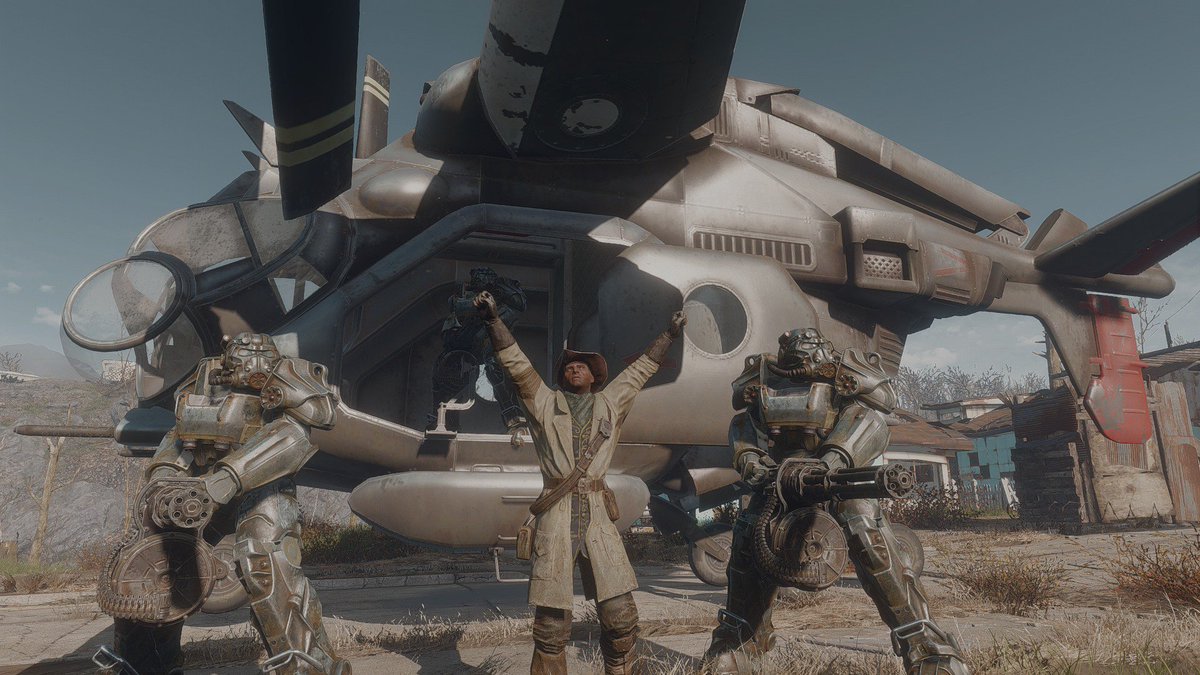 pipi_rossa's tweet image. ===GNRニュース===

本日正午頃、BOSに拘束されていた
プレストン・ガービー氏が釈放された模様です。

尚、釈放理由は「DLCが全機種配信されたこと」とBOSは説明しています。#Fallout4 #Automatron