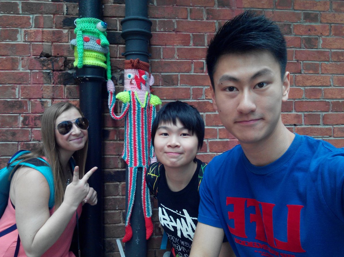 willischan816's tweet photo. Yarn Bomb #CityUHKGE1110 https://t.co/oaPqbTewgM