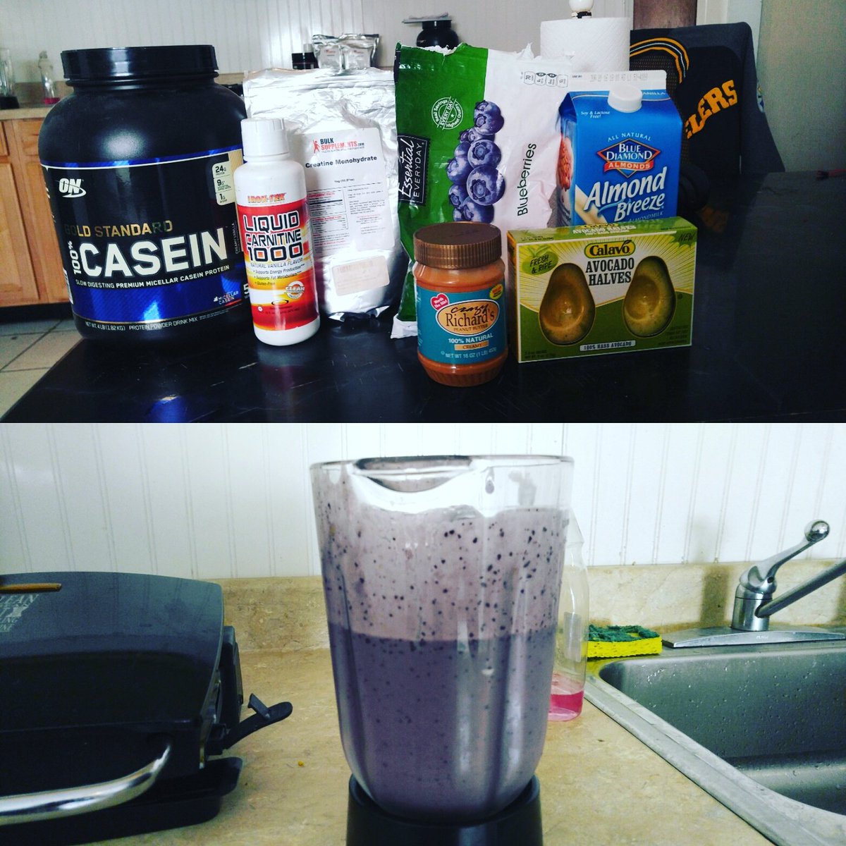 StackDibiase's tweet photo. Lunch #cleaneating #healthy #protein #fit #StacksDibiase https://t.co/fWb5x6vbjf