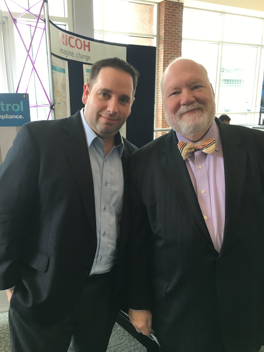 BrianContos's tweet image. Hanging out with Gene Stafford at #CISRC in Tenessee #Securonix