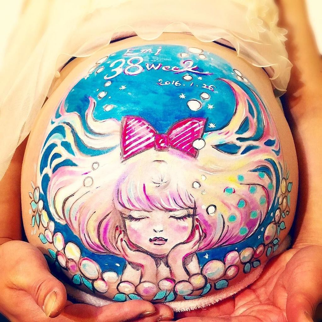 sinkanako's tweet photo. belly paint👶👶👶🎨🖌✨❤️
2016.01.26

#art #painting #bellypainting #bellypaint #bellybutton #pr… https://t.co/XQO3yQ4I58 https://t.co/gYtFVNvEBO
