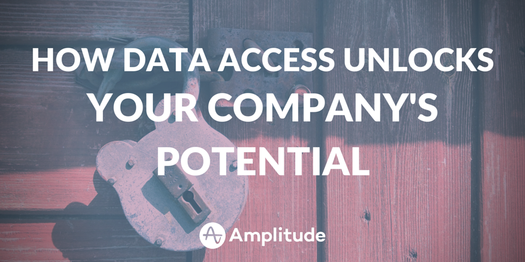 Amplitude_HQ's tweet photo. How #Data Access Unlocks Your Company’s Potential https://t.co/zj4PTAwcwe https://t.co/zkRgAs3ikX