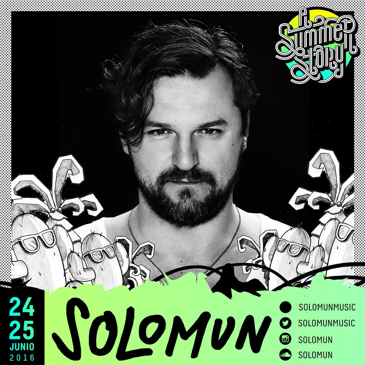 ASummerStoryOfi's tweet photo. RT. Sorteo 1 ABONO. Sus actuaciones no dejan indiferente a nadie. #ASummerStoryConfirma a @SolomunMusic https://t.co/DL78rHBRvZ