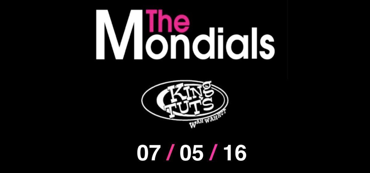 TheMondials's tweet photo. Last time we were here we were watching @Reverend_Makers now we are taking to the stage @kingtuts ⚡️ https://t.co/50hkpQRpMk