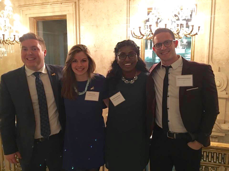 blakesarsenault's tweet photo. Had such a great time at @OUSA's #PiHED last night with a few of my friends from the #McSU - thanks for having us! https://t.co/Vu2How3iai