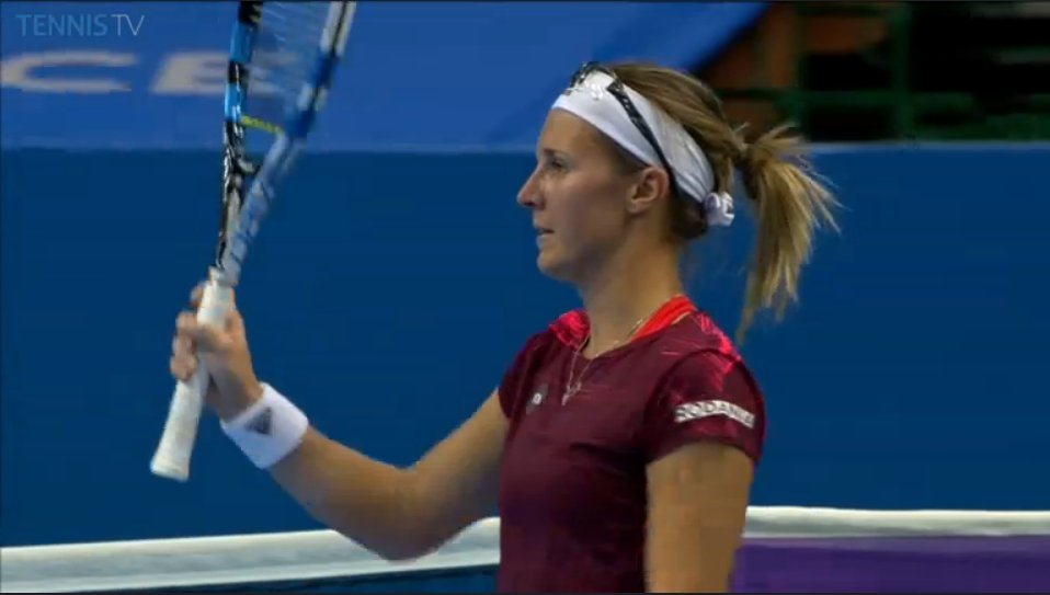 TennisTV's tweet photo. For the second time #Flipkens reaches the QF stage in Katowice! She defeats #Mitu 6-1 6-2 https://t.co/O9tQ6QvdAE