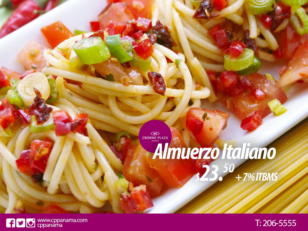 cppma's tweet photo. Disfrute de un delicioso almuerzo estilo Italiano, hoy desde las 12:00 md en nuestro restaurante La Galeria #lunch https://t.co/wgIEvbiXnd