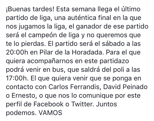 CFSCastalla's tweet photo. ¡Os necesitamos! https://t.co/oG0ABiDkck