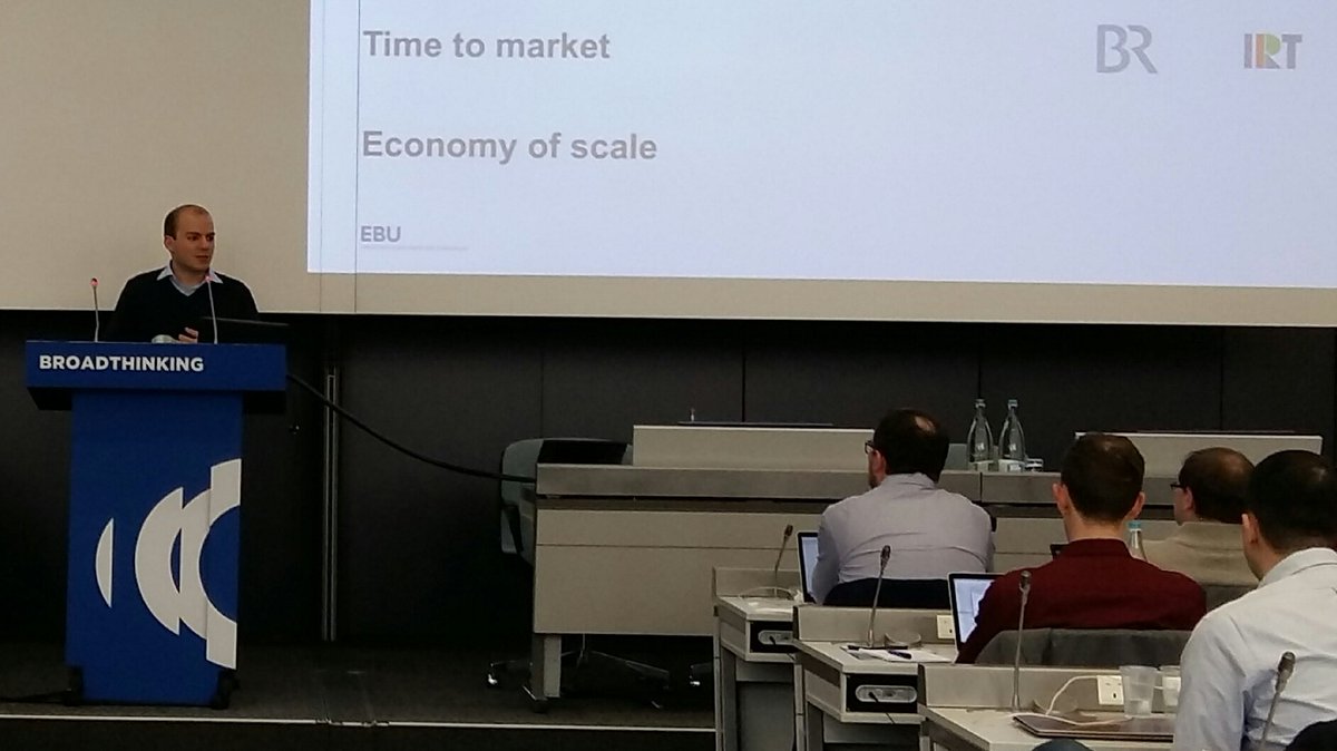 EBU_Tech's tweet photo. "Collaboration is key. We shouldn't compete on #technology, only on content!" #ebubroadthinking https://t.co/Wc9Jmscsyl