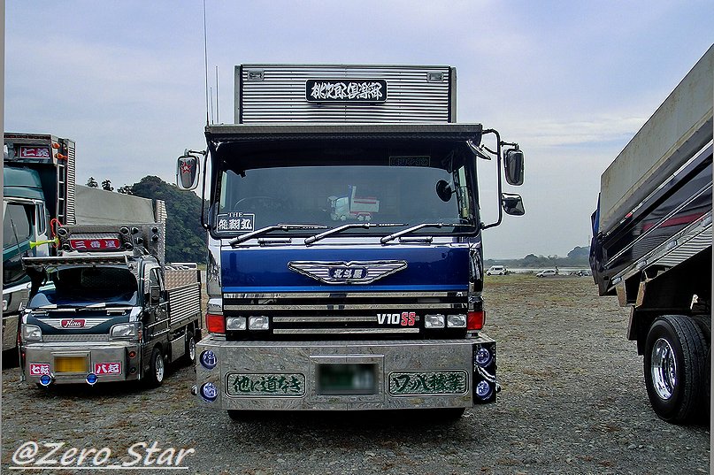 ニューパワー顔のスーパーグレート #車の正面が美しい選手権 #デコトラ