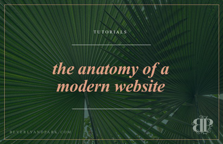 {new post} The anatomy of a modern website: bit.ly/1SAbEtF