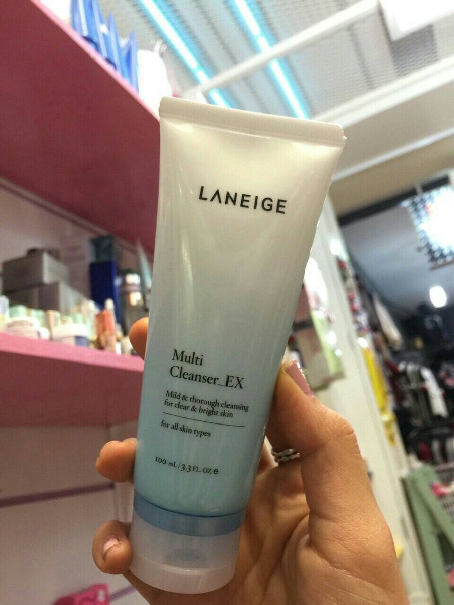 keshouhinmakeup's tweet photo. Laneige Multi Cleanser ขนาด 100 ml. #ขายขอว https://t.co/mkykXCD78k